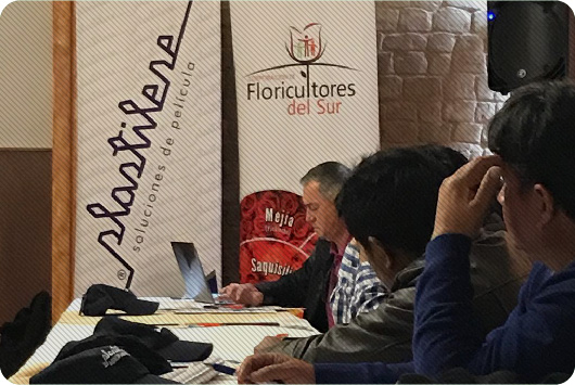 Sponsorhip for the corporation Floricultores del Sur