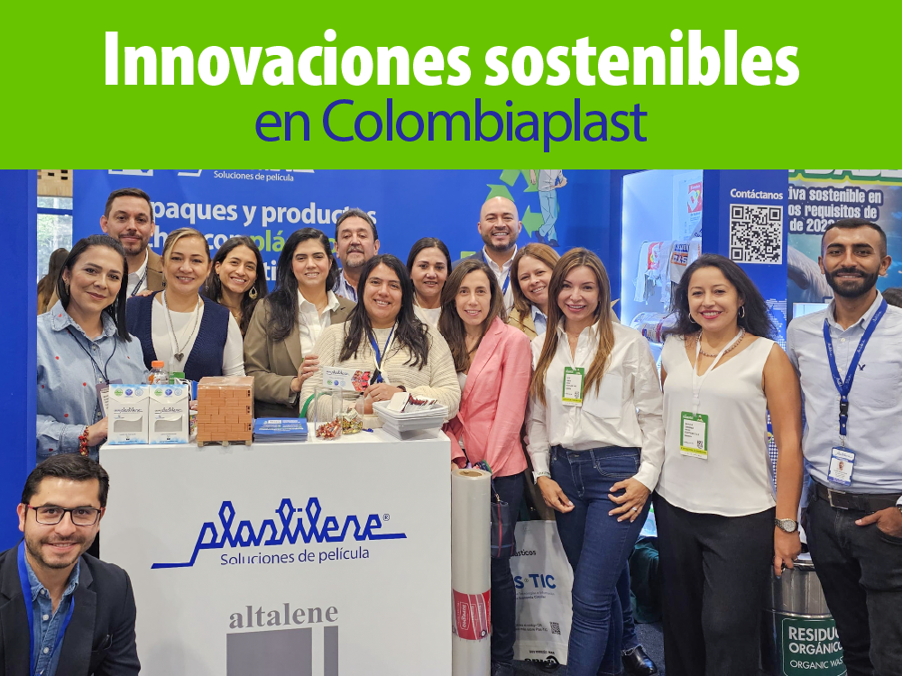 Our plastics innovations are presented at ColombiaPlast 2024